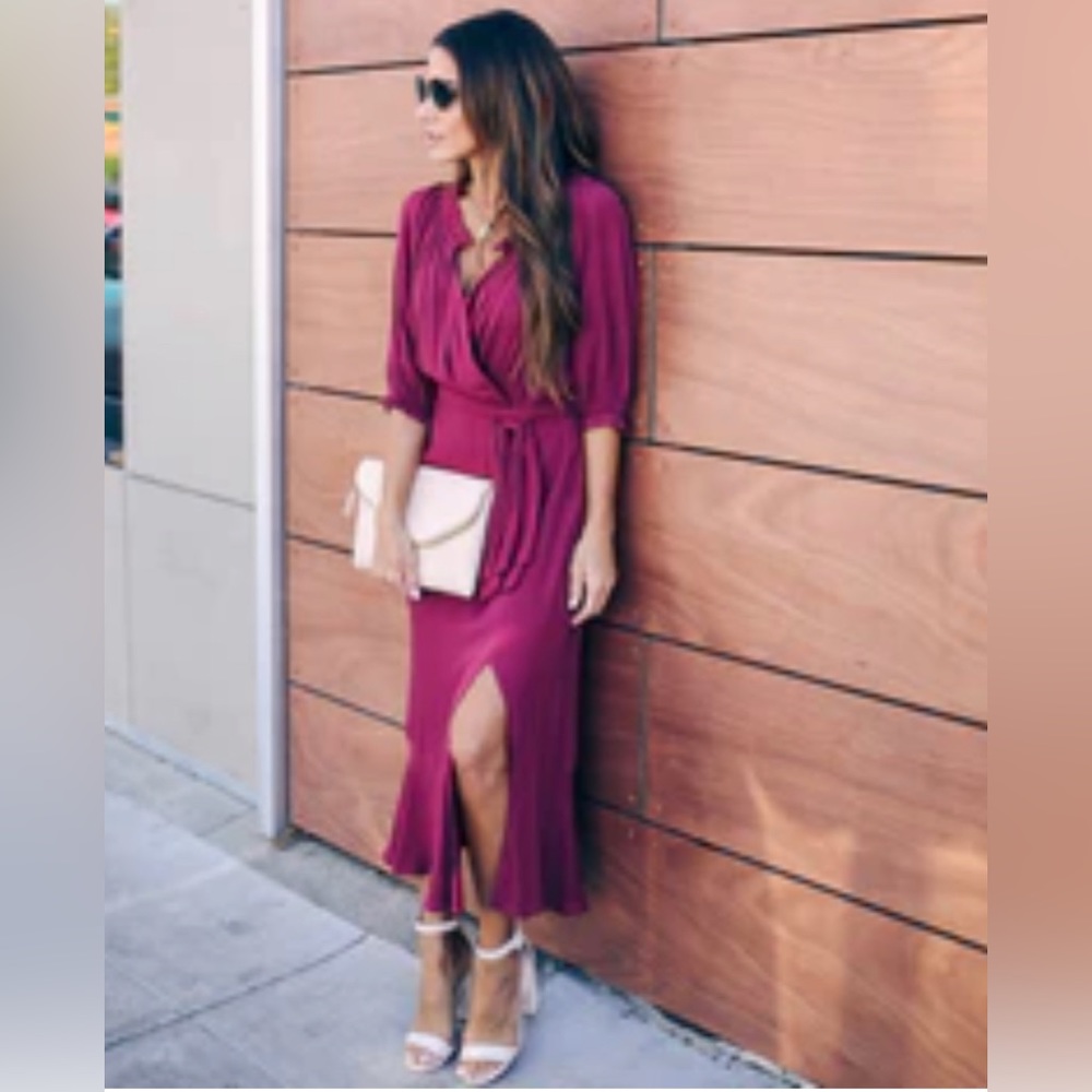 Vici wrap dress